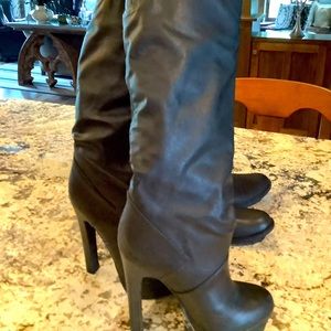Victoria Secret platform high heeled boots